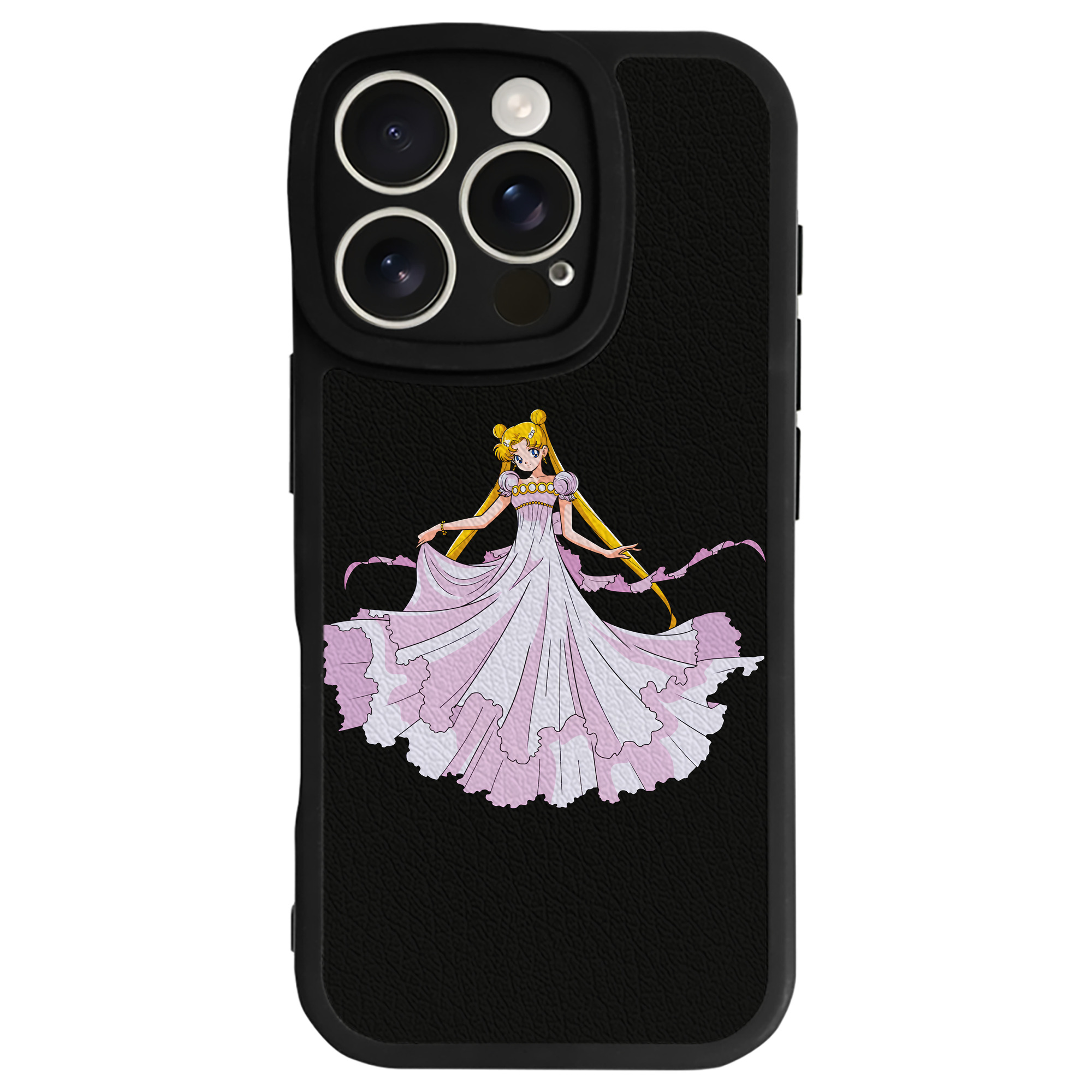 （画像用） 美少女戦士セーラームーン 愛野 美奈子 あいの みなこ Sailor Moon Aino Minako 【iPhone 16シリーズ対応】シリコンスマホケース（レザー調） 材質：シリコン